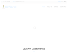 Tablet Screenshot of lalandsurvey.com